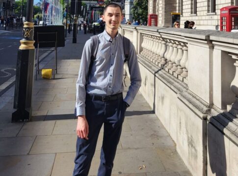 Nicholas Lines. Photo: Ambitious about Autism