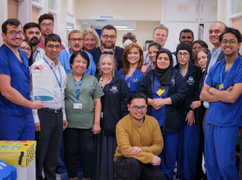 Ealing Hospital endoscopy services. Photo: LNWH