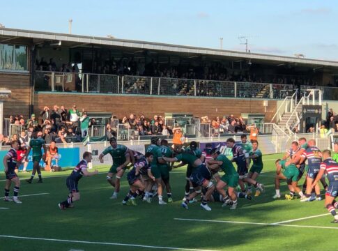 Ealing Trailfinders v Doncaster Knights. Photo: Emily Bunder/EALING.NEWS
