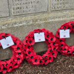 Remembrance Sunday wreath. Photo: Gary Malcolm