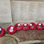 Remembrance Sunday wreath. Photo: Gary Malcolm