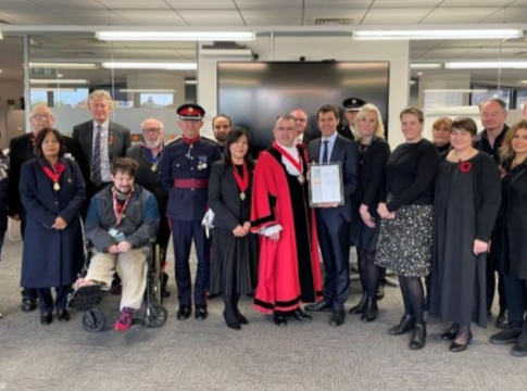 Ealing Council recognised for supporting armed forces community. Photo: Ealing Council