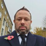 Councillor Gary Malcolm at Remembrance Sunday