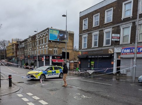 Crime scene in Acton. Photo: Rachel Singer