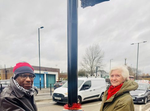 Bobby and Dee Riley. Photo: Dr Aysha Raza