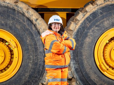 HS2 worker. Photo: HS2
