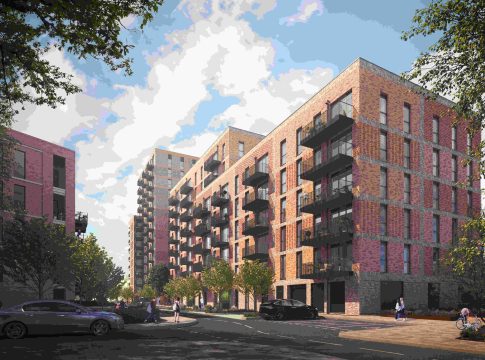 CGI of Sherwood Close development. Image: Clarion Housing