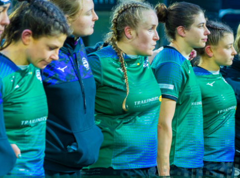 Sale Sharks v Trailfinders Women. Photo: Ealing Trailfinders