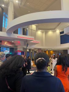 Ealing businesswomen at Metro Bank in Ealing Broadway. Photo: Emily Bunder / EALING.NEWS