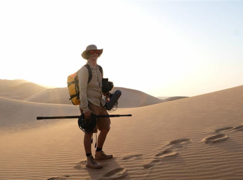 Mátyás Tóth working on Dune. Photo: University of West London