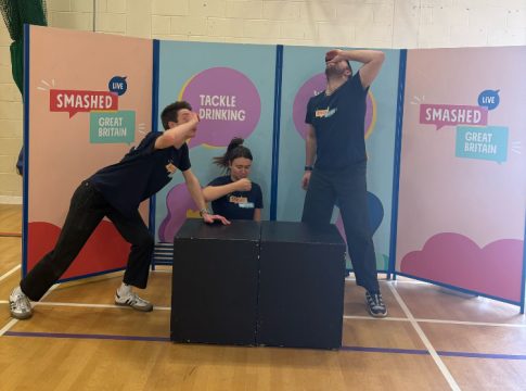 Smashed performed at Ellen Wilkinson. Photo: Collingwood Learning