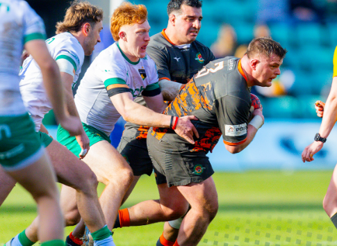 Northampton Saints v Ealing Trailfinders. Photo: Ealing Trailfinders
