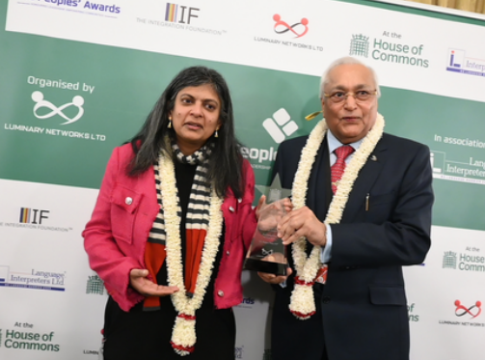 Dr Rupa Huq MP wins Backbencher of the Year award. Photo: Luminary Networks