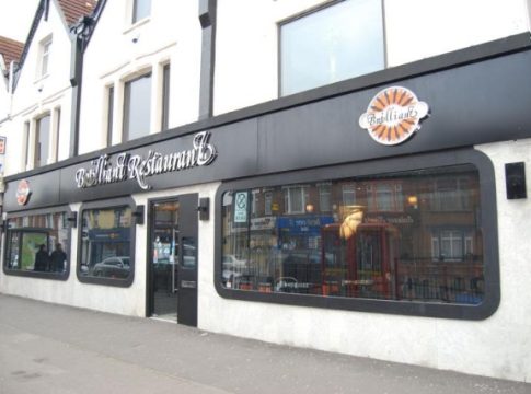 Brilliant Restaurant on Western Road in Southall. Photo: Brilliant Restaurant
