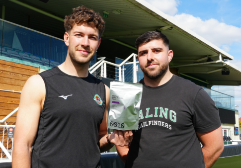 Ealing Trailfinders players Tobi Wilson and Matt Cornish. Photo: Ealing Trailfinders
