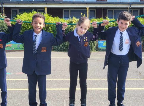 Stanhope Primary School pupils. Photo: Stanhope Primary School