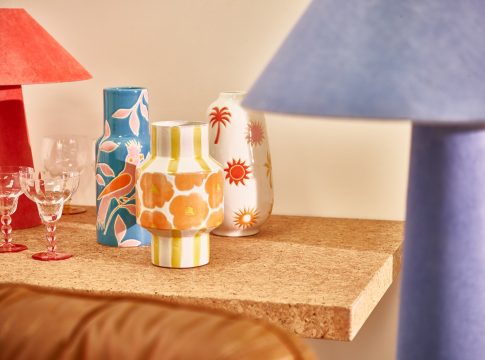 Oliver Bonas lamps. Photo: Oliver Bonas