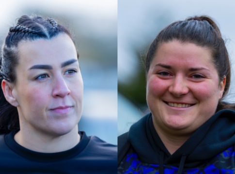 Emma Taylor and Cassandra Tuffnail. Photo: Ealing Trailfinders