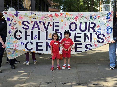 Campaign to save Ealing children's centres. Photo: Save Ealing Children’s Centres