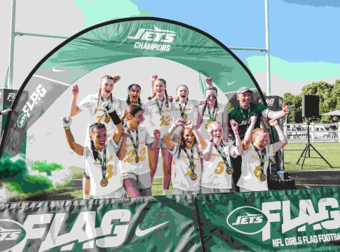 Ealing Fields win 2025 Jets NFL Flag. Photo: NFL Flag