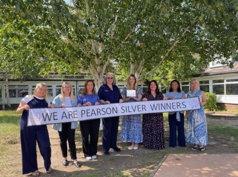 Silver winners. Stanhope Primary School