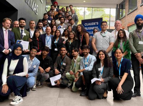 Claude’s Business Challenge 2025. Photo: University of West London