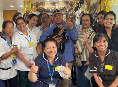 Six North ward at Ealing Hospital. Photo: LNWH