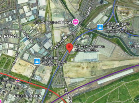 Old Oak area. Photo: Google Maps
