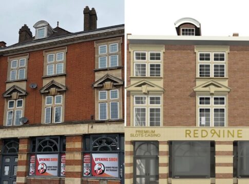 Plans submitted to turn 153-155 Uxbridge Road Hanwell into gambling arcade.Photo: EALING.NEWS / CGI application