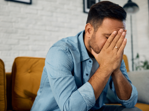Man worried