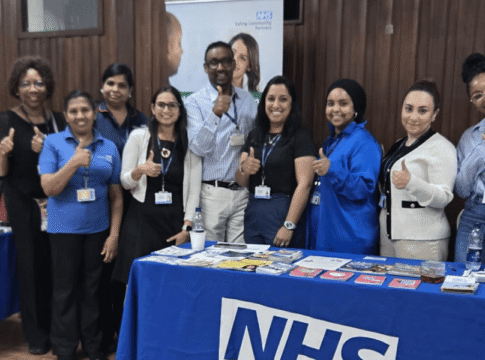 Ealing NHS teams at community health event. Photo: West London NHS Trust