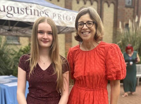 A levels results day. Photo: St Augustine’s Priory