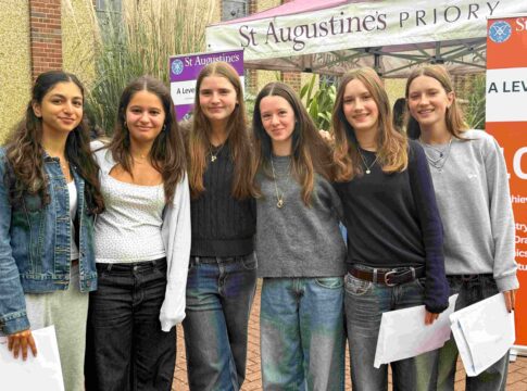 2025 GCSE St Augustine's Priory students. Photo: St Augustine’s Priory