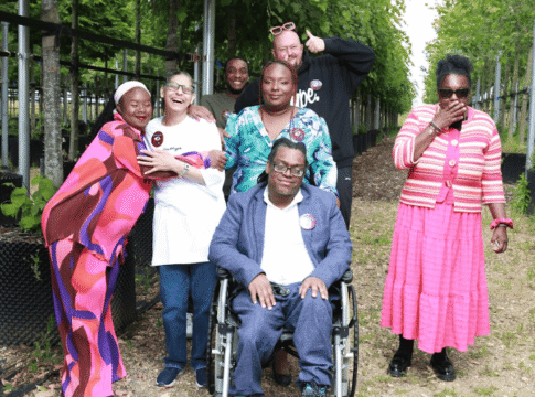 Ealing Mencap models. Photo: Zuzu Valla / Ealing Mencap