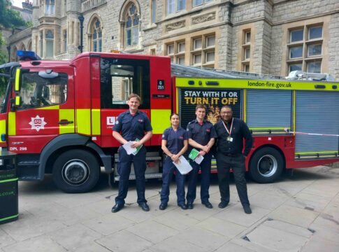 London Fire Brigade. Photo: Ealing Council