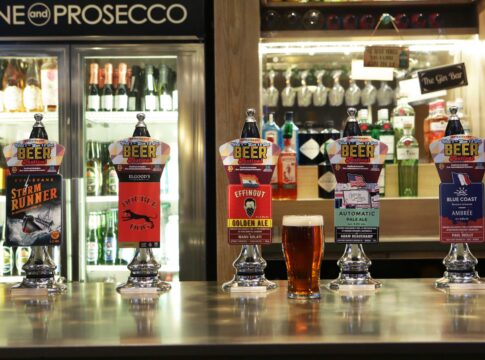 Range of ales from Wetherspoon. Photo: Wetherspoon