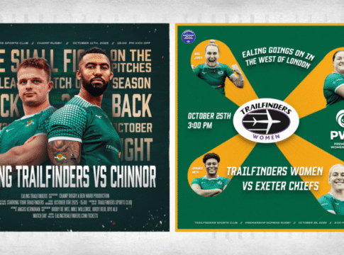 Ealing Trailfinders match posters