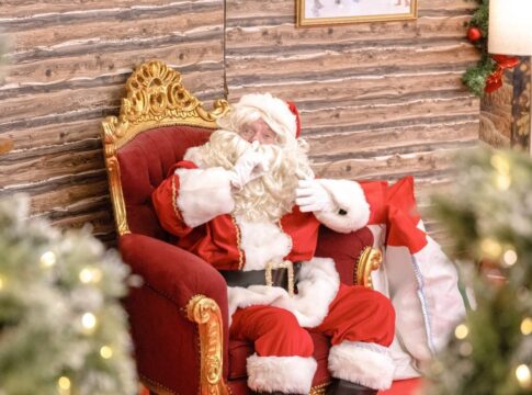 Santa Claus is coming to Ealing. Photo: Ealing Broadway shopping centre