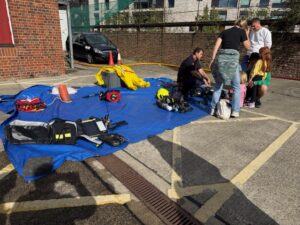 Learning about saving lives at Emergency Response Roadshow. Photo: EALING.NEWS