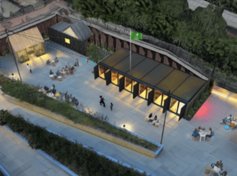 North Acton Square CGI. Image: Ealing Council