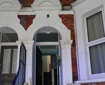 House fire on Larden Road in Acton. Photo: London Fire Brigade