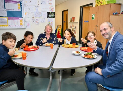 Deputy Mayor Joanne McCartney visits Grange Primary. Photo: Greater London Authority