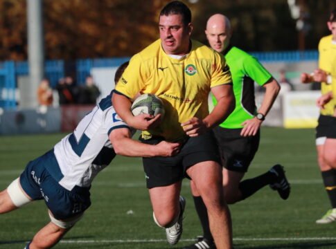 Coventry v Ealing Trailfinders Photo: Rob Brewer