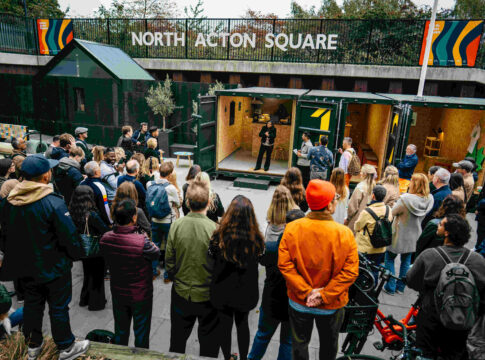 North Acton Square launch. Photo: Jordanna Marston / OPDC