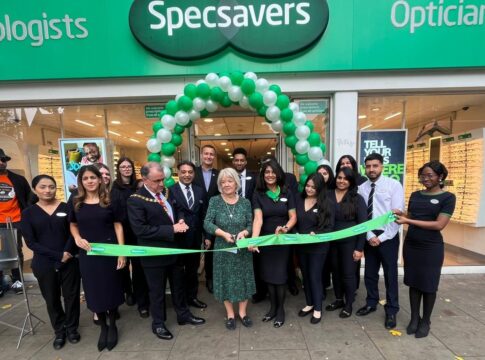 Specsavers Ealing Broadway 30th store anniversary. Photo: Specsavers