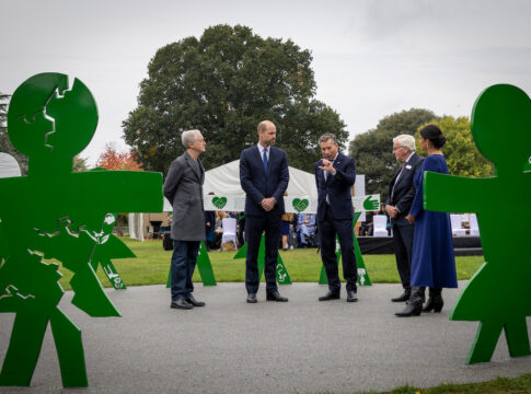 Prince William at Gunnersbury Park. Photo: Andy Aitchison