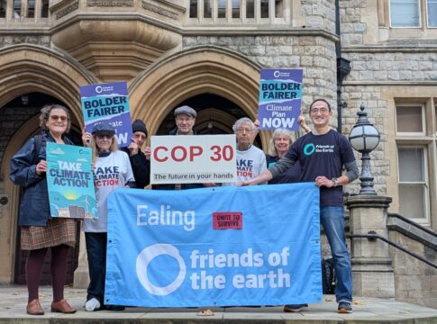 Ealing Friends of the Earth. Photo: Ealing Friends of the Earth