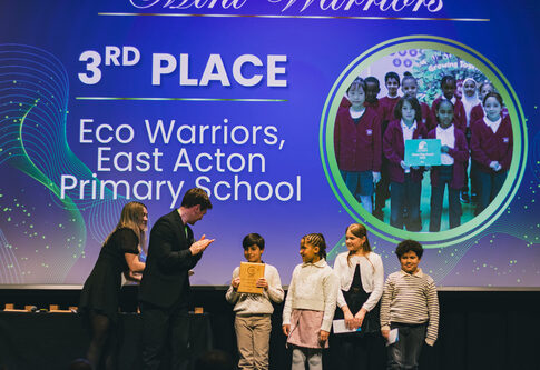 East Acton Primary School Eco Warriors. Photo: Tanya Vora / The London Clean Air Initiative