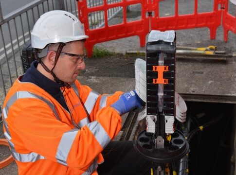 Openreach engineer. Photo: Openreach