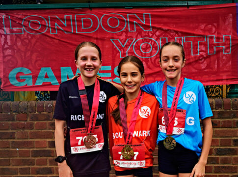 Sophia Davis winners Silver. Photo: London Youth Games